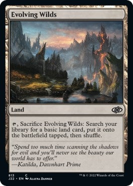 Image for Evolving Wilds (813) (Jumpstart 2022) (J22) - Magic: The Gathering