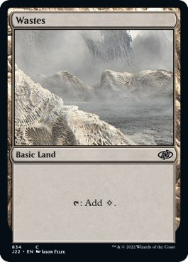Image for Wastes (834) (Jumpstart 2022) (J22) - Magic: The Gathering
