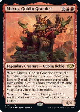Image for Muxus, Goblin Grandee (575) (Jumpstart 2022) (J22) - Magic: The Gathering