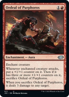 Image for Ordeal of Purphoros (577) (Jumpstart 2022) (J22) - Magic: The Gathering
