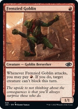 Image for Frenzied Goblin (536) (Jumpstart 2022) (J22) - Magic: The Gathering