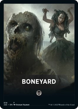 Image for Boneyard Theme Card (19) (Jumpstart 2022) (J22) - Magic: The Gathering