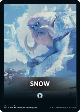 Image for Snow Theme Card (17) (Jumpstart 2022) (J22) - Magic: The Gathering