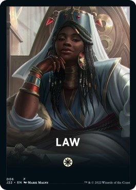 Image for Law Theme Card (6) (Jumpstart 2022) (J22) - Magic: The Gathering