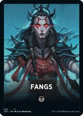 Image for Fangs Theme Card (22) (Jumpstart 2022) (J22) - Magic: The Gathering