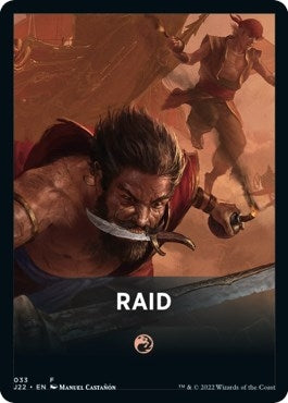 Image for Raid Theme Card (33) (Jumpstart 2022) (J22) - Magic: The Gathering