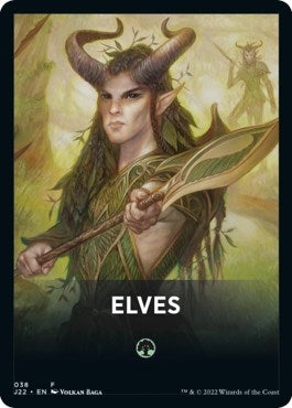 Image for Elves Theme Card (38) (Jumpstart 2022) (J22) - Magic: The Gathering