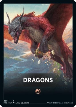Image for Dragons Theme Card (29) (Jumpstart 2022) (J22) - Magic: The Gathering