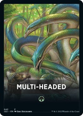 Image for Multi-Headed Theme Card (43) (Jumpstart 2022) (J22) - Magic: The Gathering