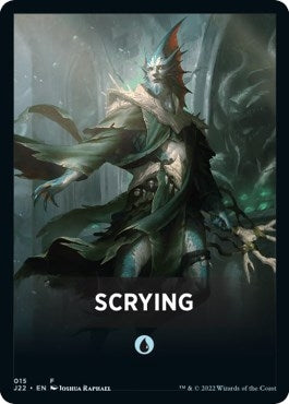 Image for Scrying Theme Card (15) (Jumpstart 2022) (J22) - Magic: The Gathering