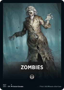 Image for Zombies Theme Card (27) (Jumpstart 2022) (J22) - Magic: The Gathering