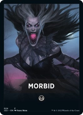 Image for Morbid Theme Card (24) (Jumpstart 2022) (J22) - Magic: The Gathering