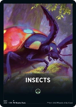 Image for Insects Theme Card (41) (Jumpstart 2022) (J22) - Magic: The Gathering