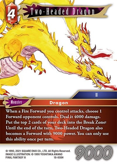 Two-Headed Dragon 18-008H