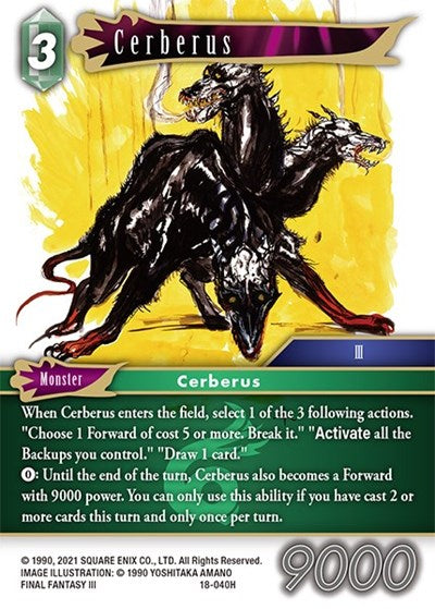 Cerberus 18-040H