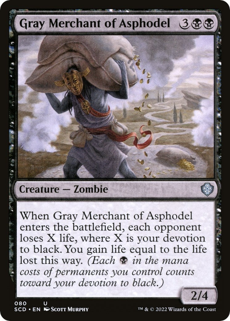 Image for Gray Merchant of Asphodel (80) (Starter Commander Decks) (SCD) - Magic: The Gathering