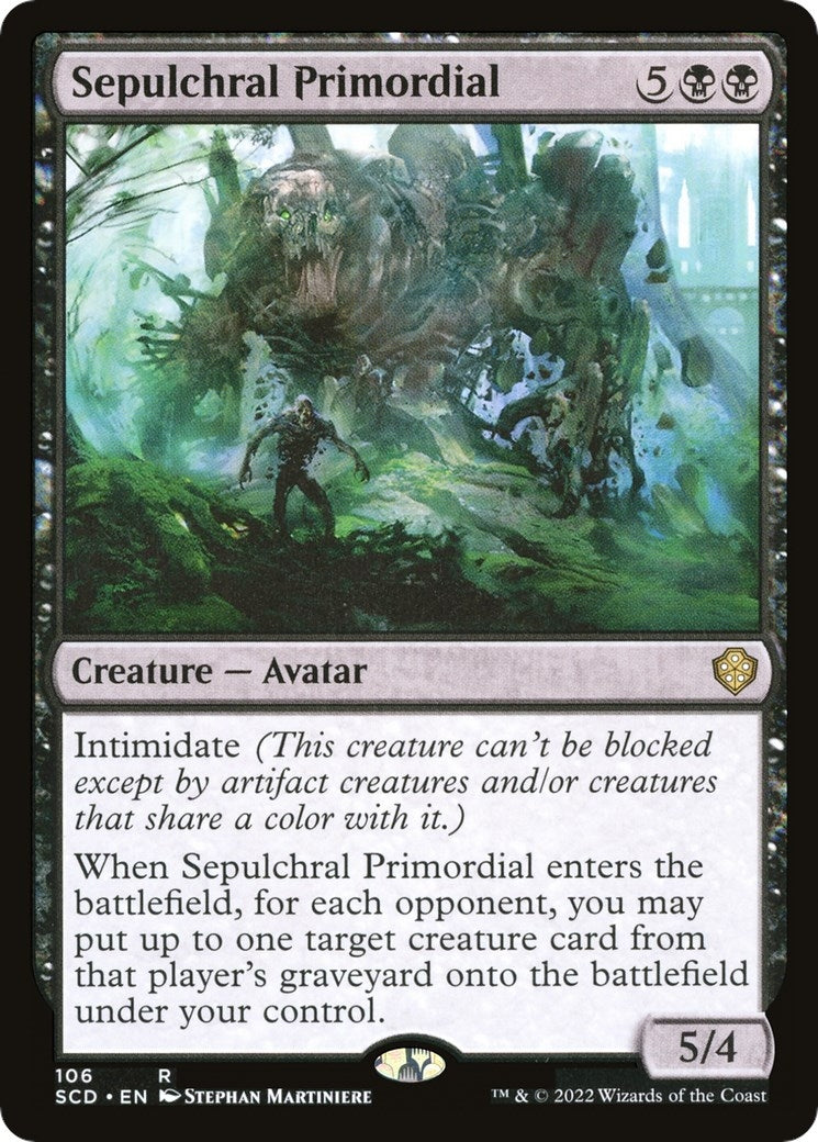 Image for Sepulchral Primordial (106) (Starter Commander Decks) (SCD) - Magic: The Gathering