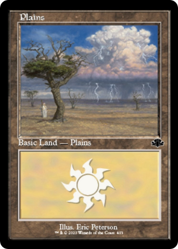 Image for Plains (403) (Retro Frame) (403) - Magic: The Gathering