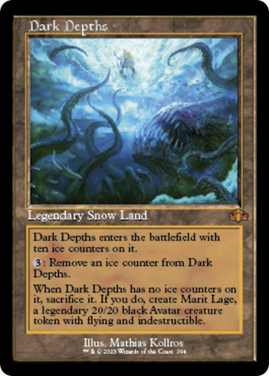 Image for Dark Depths (Retro Frame) (394) - Magic: The Gathering