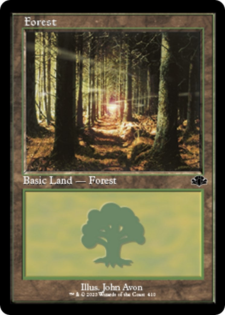 Image for Forest (410) (Retro Frame) (410) - Magic: The Gathering