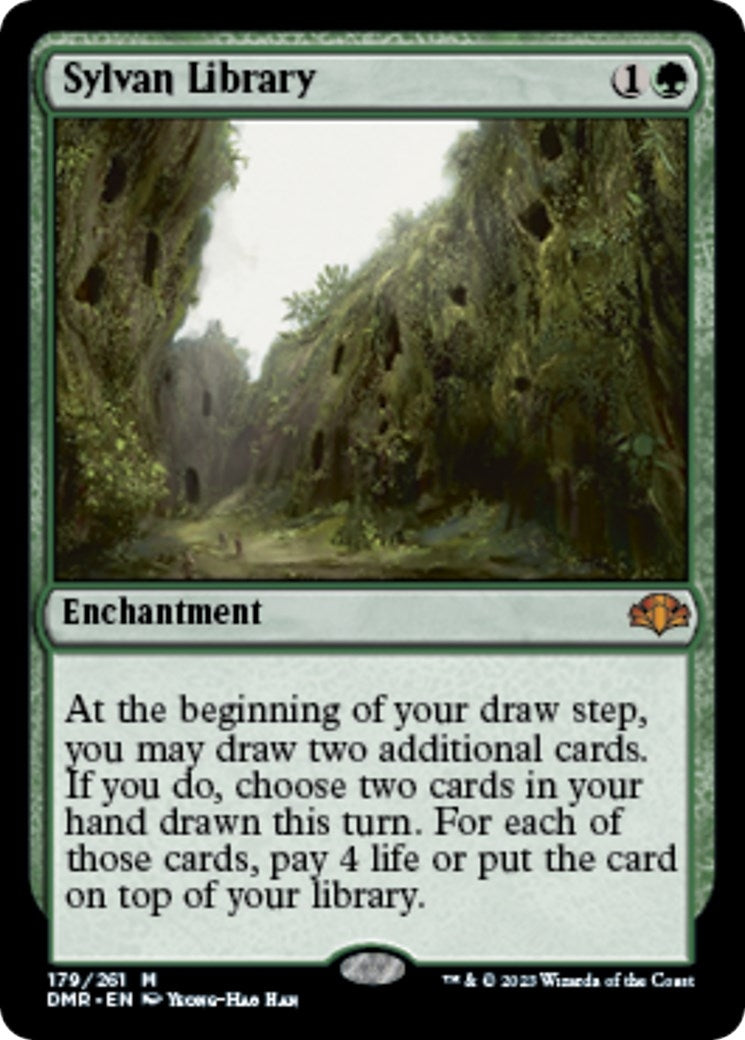 Image for Sylvan Library (179) - Magic: The Gathering