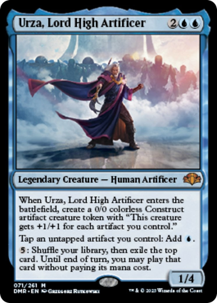 Image for Urza, Lord High Artificer (71) - Magic: The Gathering