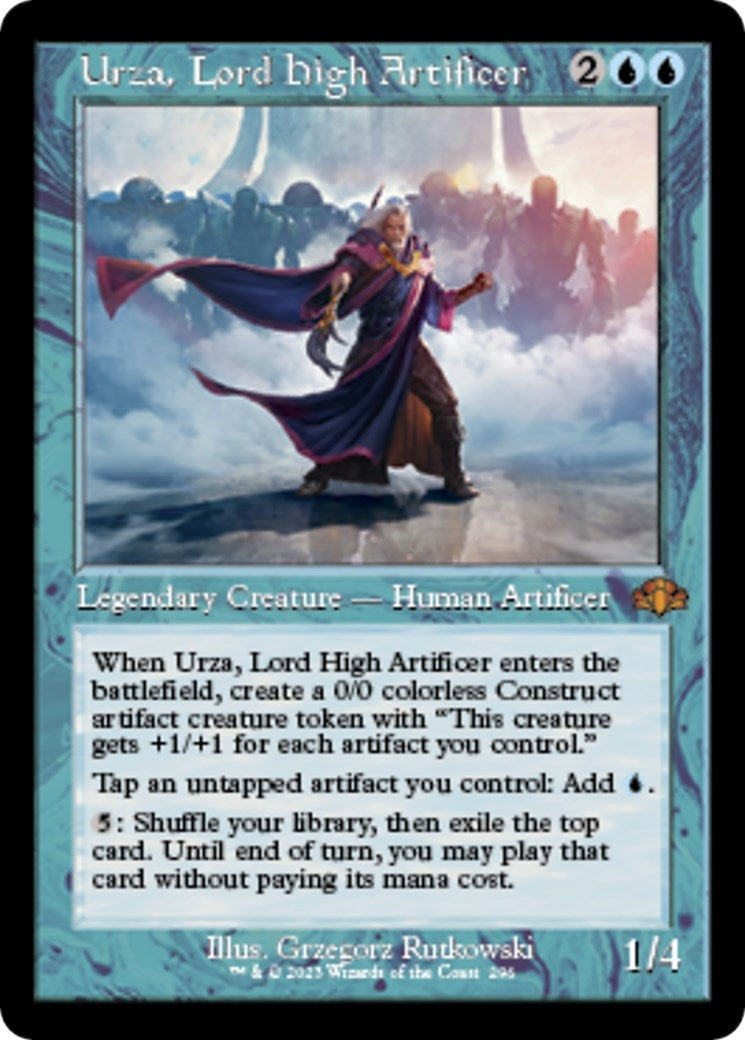 Image for Urza, Lord High Artificer (Retro Frame) (296) - Magic: The Gathering