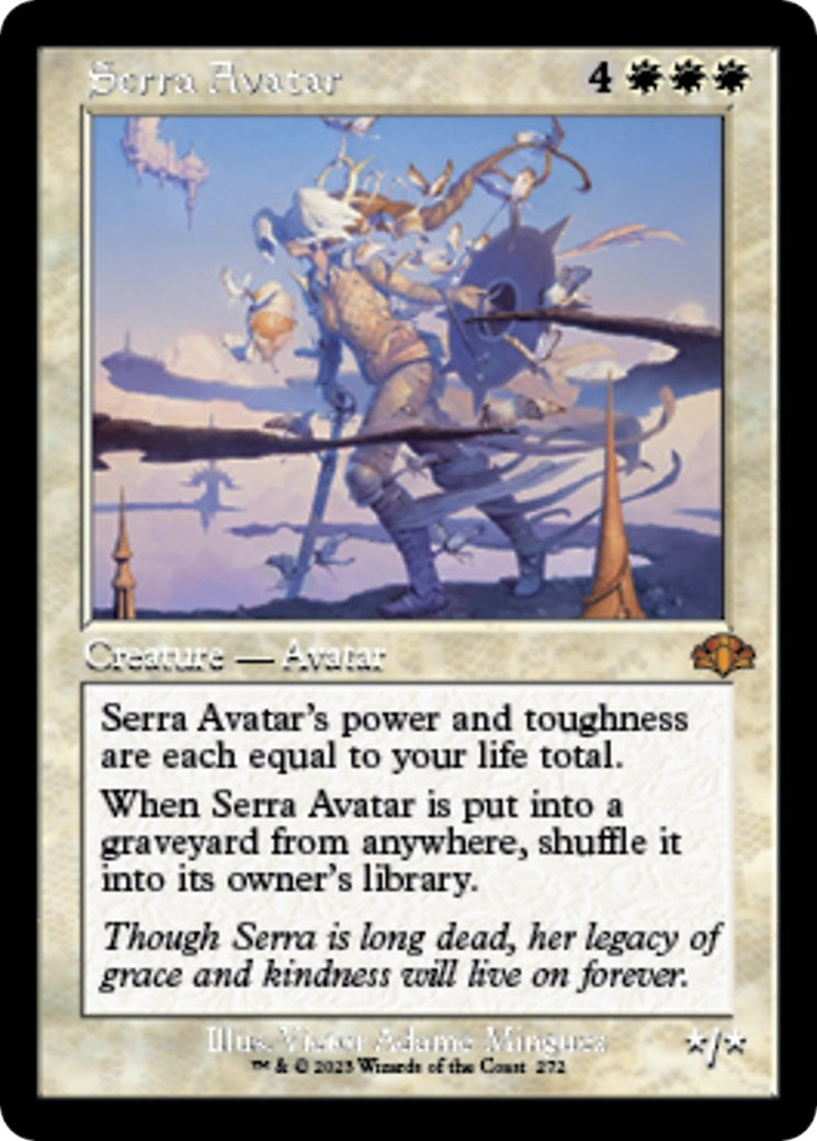 Image for Serra Avatar (Retro Frame) (272) - Magic: The Gathering