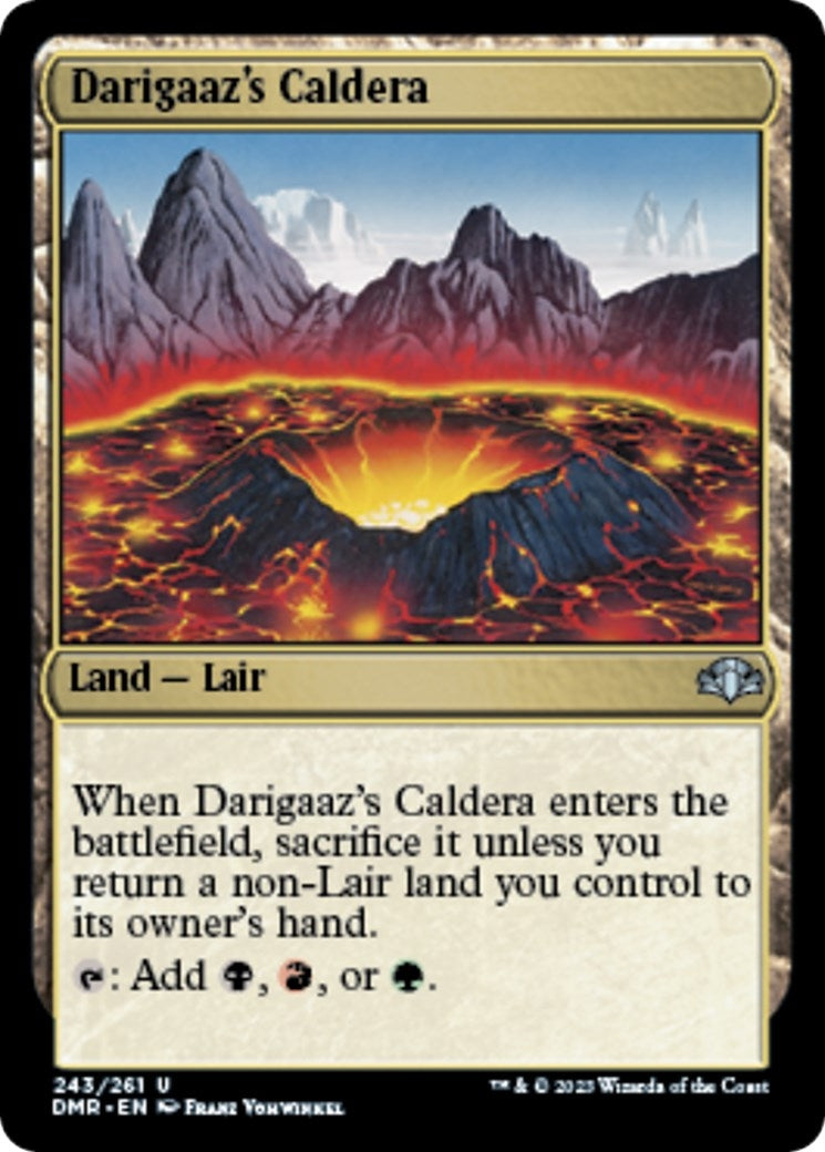 Image for Darigaaz's Caldera (243) - Magic: The Gathering
