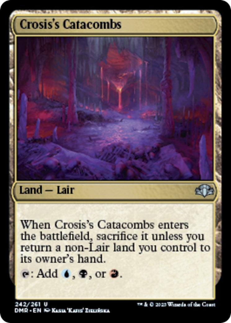 Image for Crosis's Catacombs (242) - Magic: The Gathering