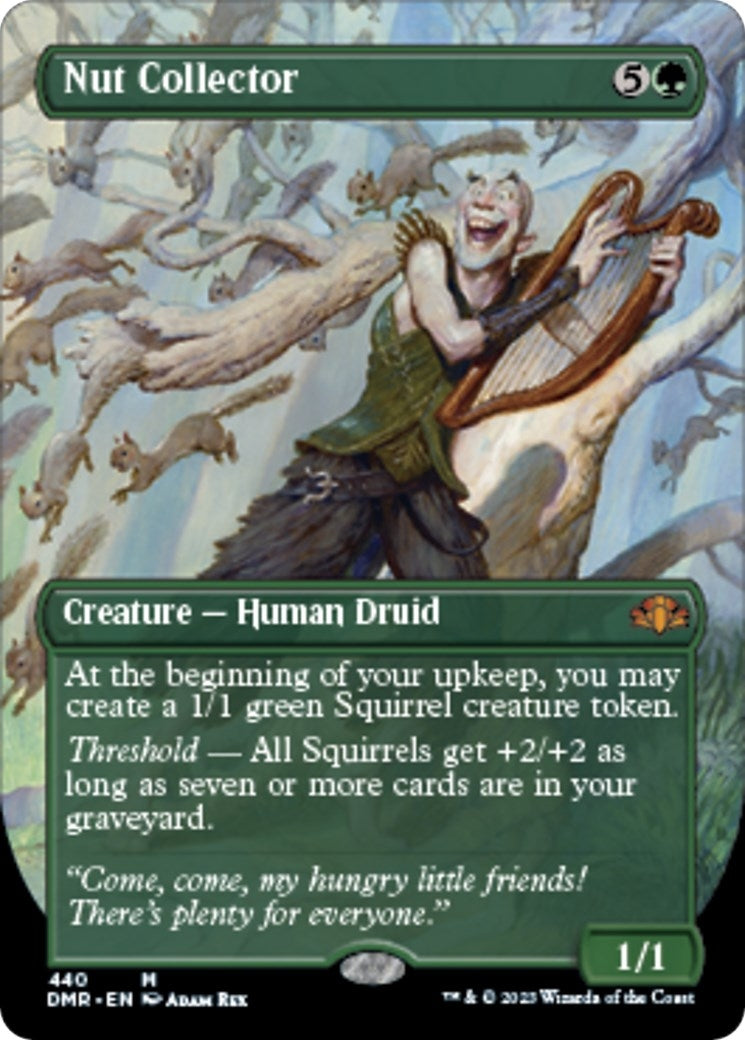 Image for Nut Collector (Borderless) (440) - Magic: The Gathering