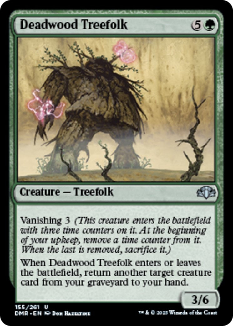 Image for Deadwood Treefolk (155) - Magic: The Gathering