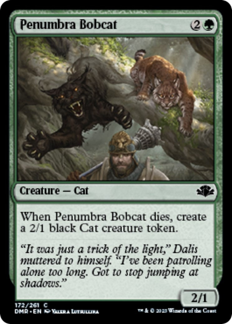 Image for Penumbra Bobcat (172) - Magic: The Gathering