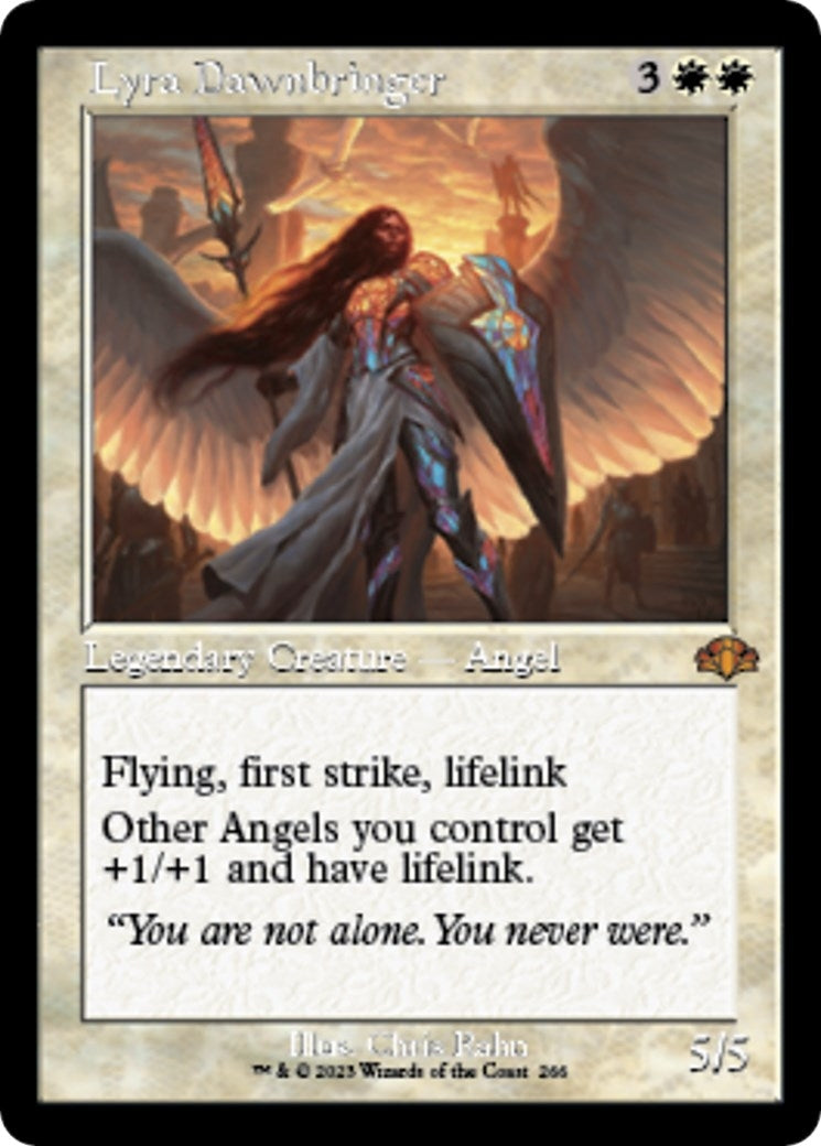Image for Lyra Dawnbringer (Retro Frame) (266) - Magic: The Gathering