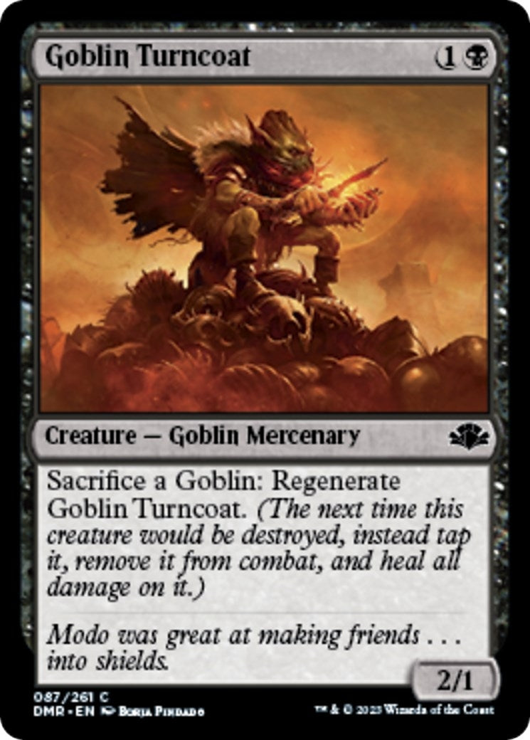 Image for Goblin Turncoat (87) - Magic: The Gathering