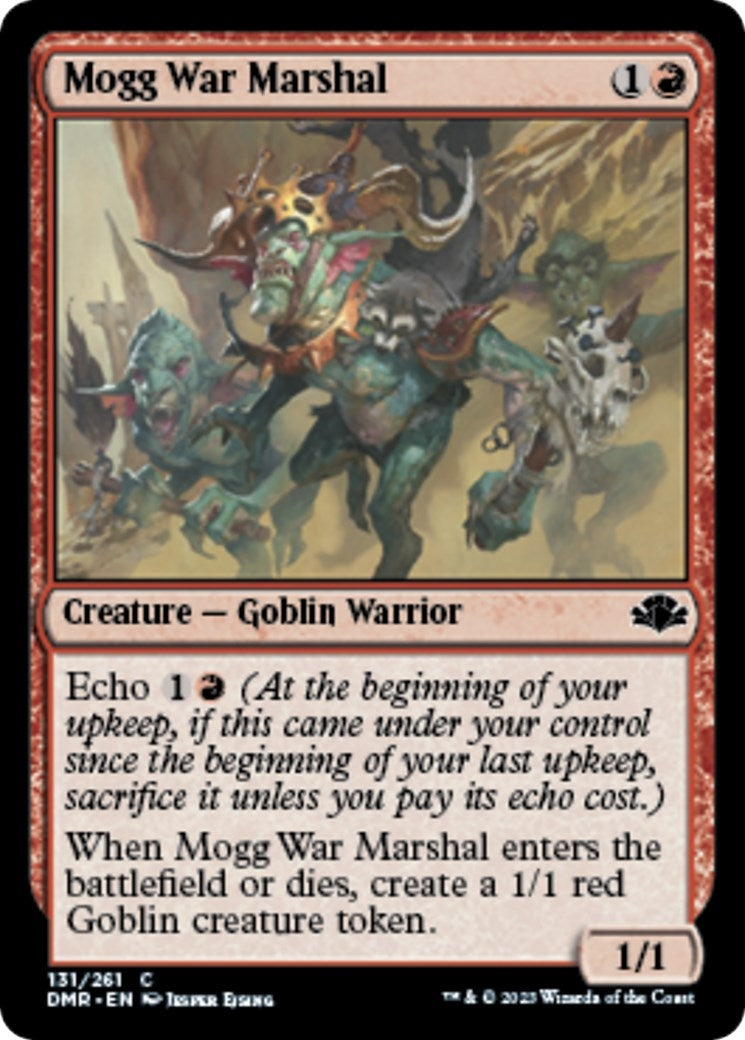 Image for Mogg War Marshal (131) - Magic: The Gathering