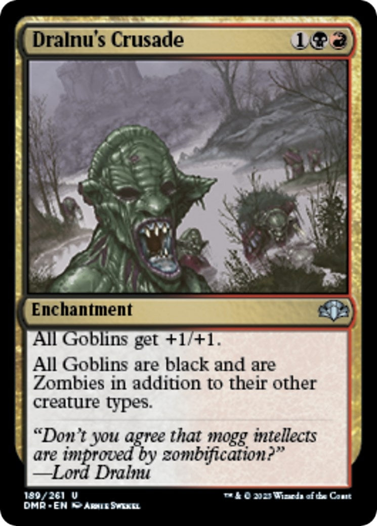 Image for Dralnu's Crusade (189) - Magic: The Gathering