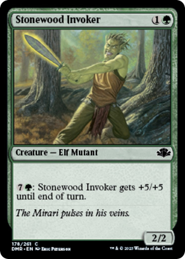 Image for Stonewood Invoker (178) - Magic: The Gathering