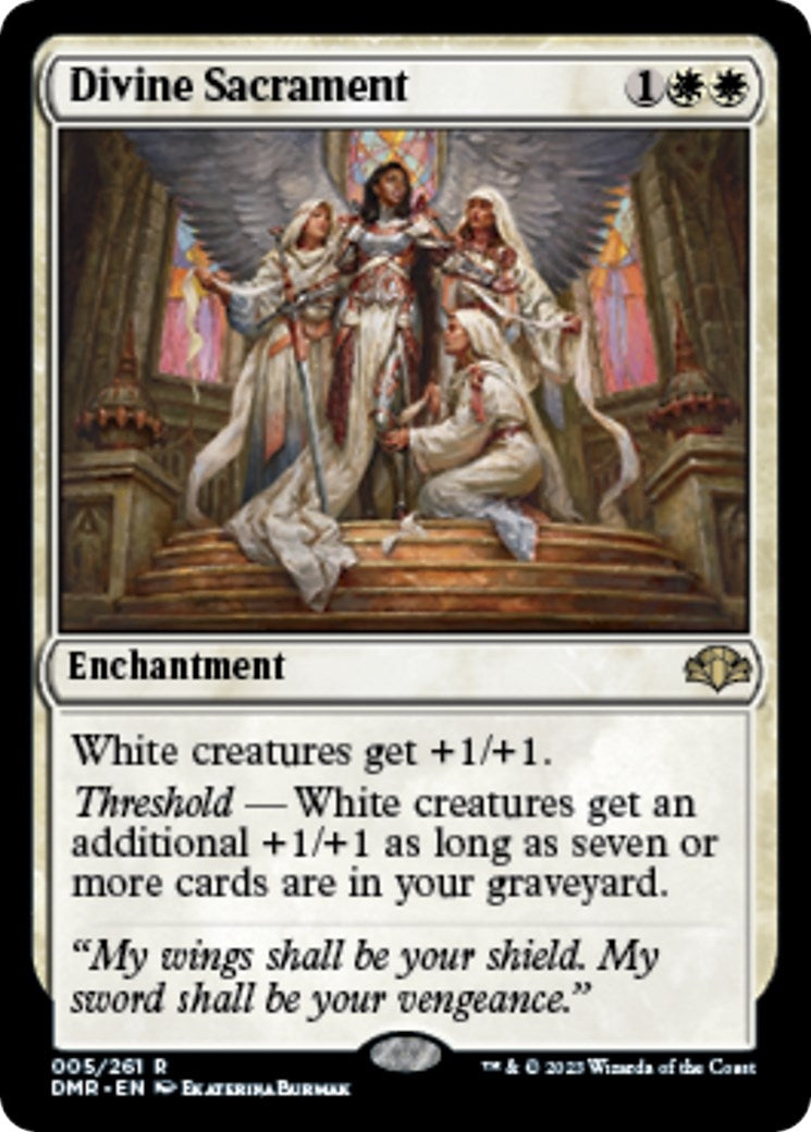 Image for Divine Sacrament (5) - Magic: The Gathering