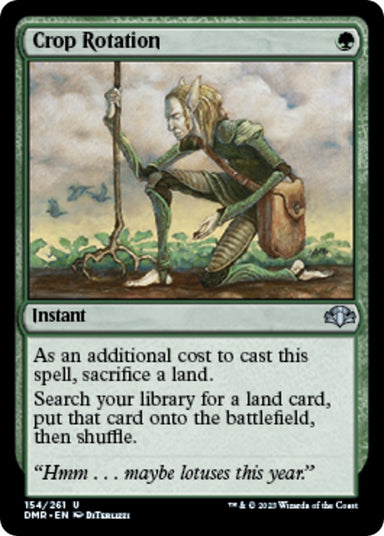 Image for Crop Rotation (154) - Magic: The Gathering