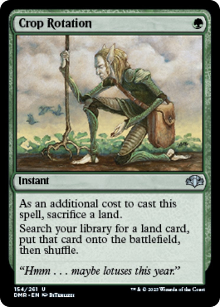 Image for Crop Rotation (154) - Magic: The Gathering