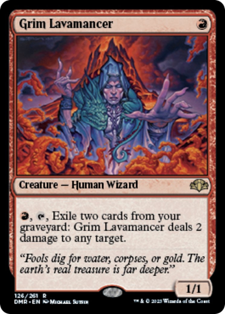Image for Grim Lavamancer (126) - Magic: The Gathering