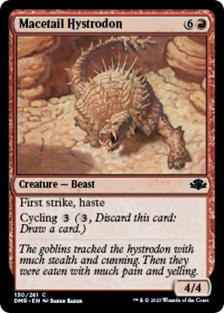 Image for Macetail Hystrodon (130) - Magic: The Gathering