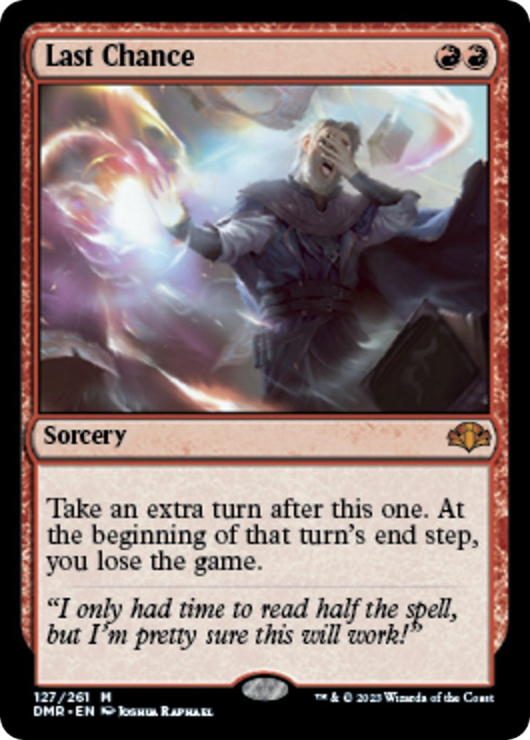 Image for Last Chance (127) - Magic: The Gathering
