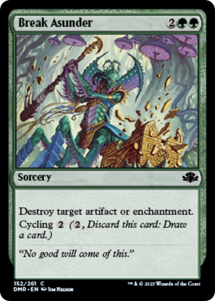 Image for Break Asunder (152) - Magic: The Gathering