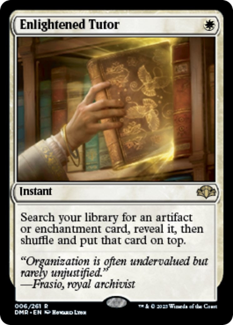 Image for Enlightened Tutor (6) - Magic: The Gathering