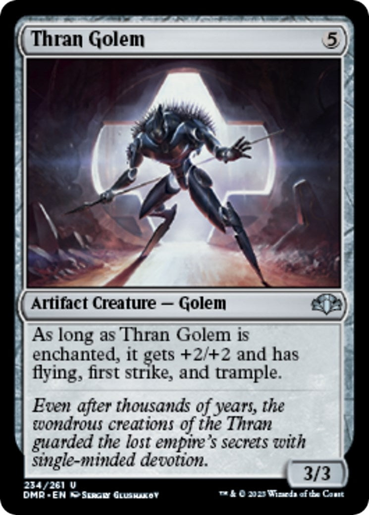 Image for Thran Golem (234) - Magic: The Gathering
