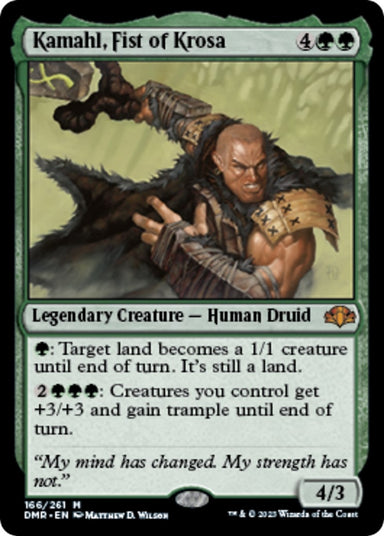 Image for Kamahl, Fist of Krosa (166) - Magic: The Gathering