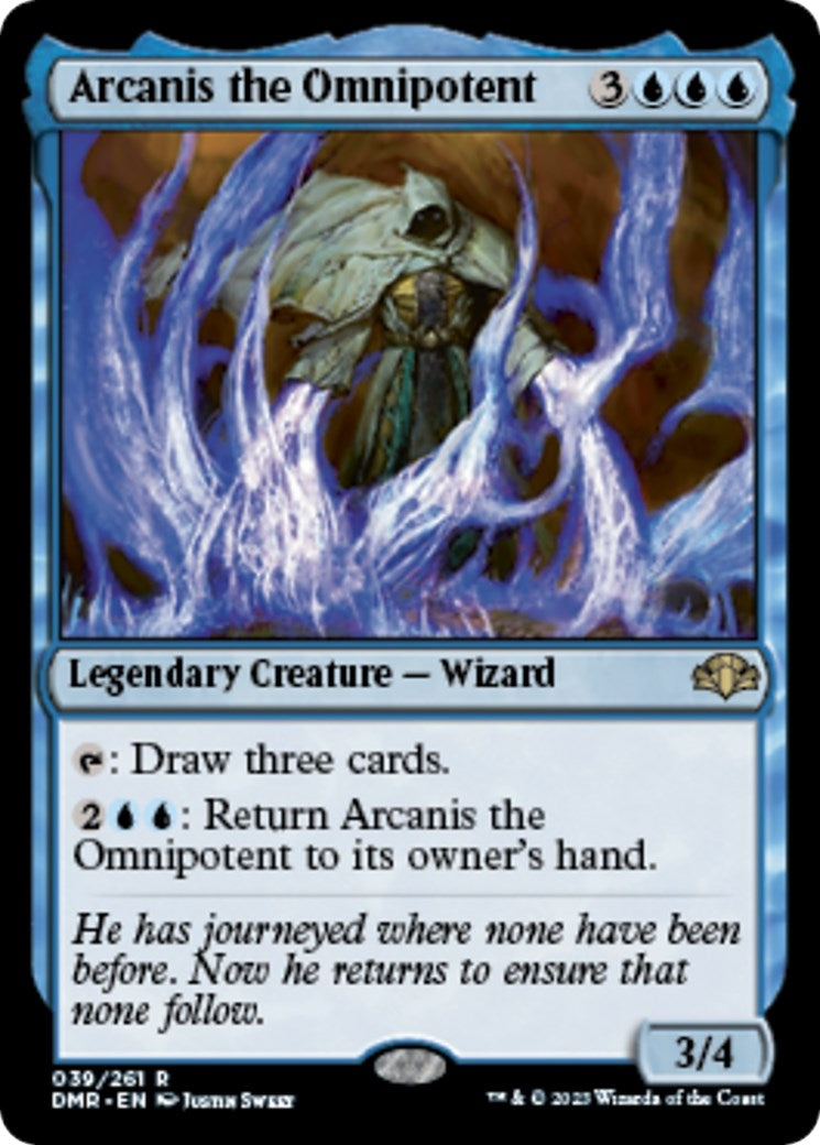 Image for Arcanis the Omnipotent (39) - Magic: The Gathering