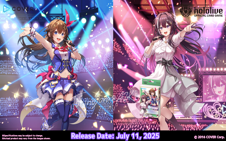 [hololive OFFICIAL CARD GAME] hSD01e - Tokino Sora ＆ AZKi - Start Deck ...